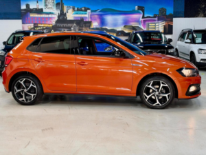 2019 Volkswagen Polo 1.0 Tsi R-Line Euro 6 (s/s) 5dr in Orange — image 2