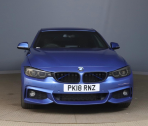 2017 BMW 4 Series 2.0 420d M Sport Auto Euro 6 (s/s) 2dr in Blue — image 2