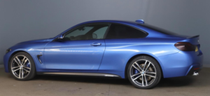 2017 BMW 4 Series 2.0 420d M Sport Auto Euro 6 (s/s) 2dr in Blue — image 3