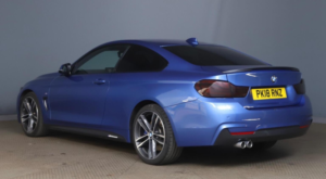 2017 BMW 4 Series 2.0 420d M Sport Auto Euro 6 (s/s) 2dr in Blue — image 4