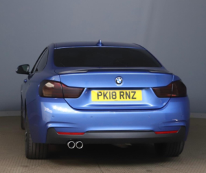 2017 BMW 4 Series 2.0 420d M Sport Auto Euro 6 (s/s) 2dr in Blue — image 5