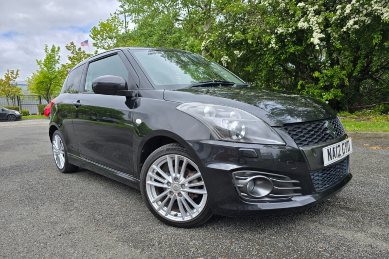 2012 Suzuki Swift 1.6 Sport Euro 5 3dr in Black — image 1