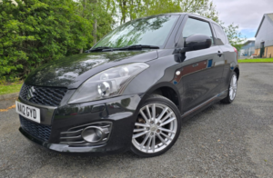 2012 Suzuki Swift 1.6 Sport Euro 5 3dr in Black — image 2