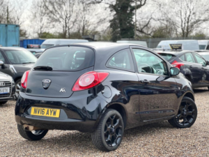 2016 Ford Ka 1.2 Zetec Black Edition Euro 6 (s/s) 3dr in Black — image 3