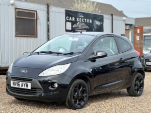 2016 Ford Ka 1.2 Zetec Black Edition Euro 6 (s/s) 3dr in Black — image 5