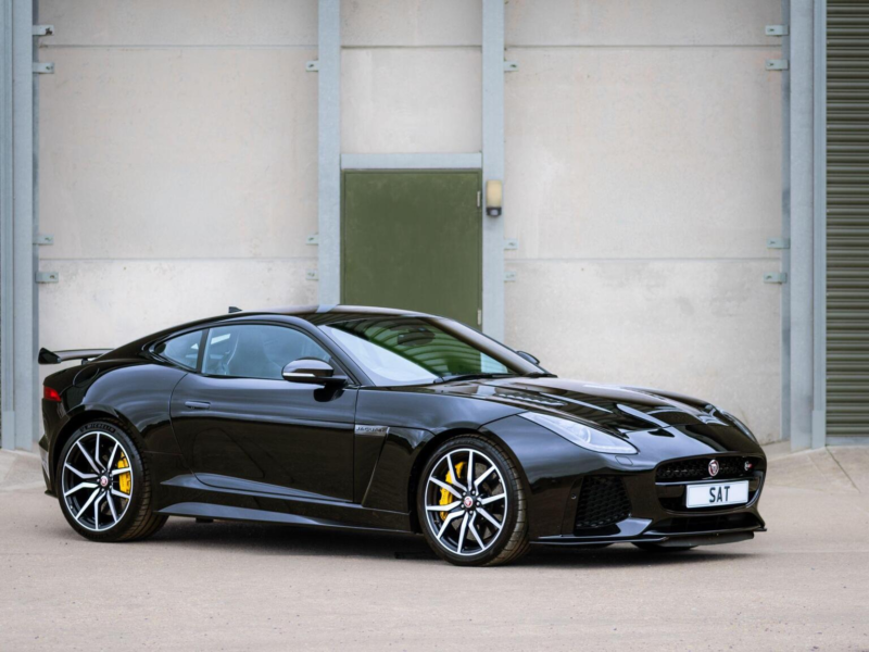 2017 Jaguar F-Type 5.0 V8 Svr Auto AWD Euro 6 (s/s) 2dr in Black — image 1