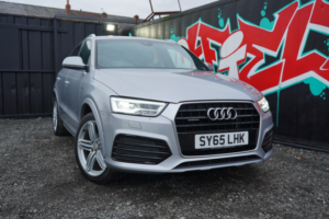 2015 Audi Q3 2.0 Tdi S Line Plus SUV 5dr Diesel S Tronic Quattro Euro 6 (s/s) (184 Ps) in Silver — image 2