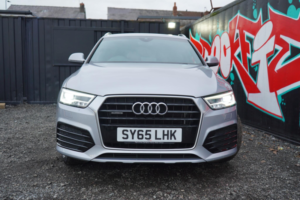 2015 Audi Q3 2.0 Tdi S Line Plus SUV 5dr Diesel S Tronic Quattro Euro 6 (s/s) (184 Ps) in Silver — image 4