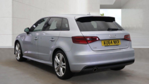 2014 Audi A3 1.6 Tdi S Line Sportback Euro 6 (s/s) 5dr in Silver — image 4