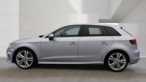 2014 Audi A3 1.6 Tdi S Line Sportback Euro 6 (s/s) 5dr in Silver — image 5