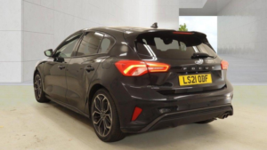 2021 Ford Focus 1.5 Ecoblue St-Line X Auto Euro 6 (s/s) 5dr in Black — image 3