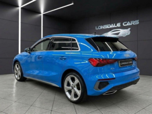 2021 Audi A3 1.5 Tfsi 35 S Line Sportback S Tronic Euro 6 (s/s) 5dr in Blue — image 2
