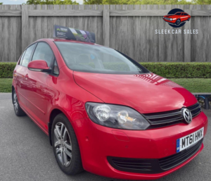 2012 Volkswagen Golf Plus 1.6 Tdi 105 Bluemotion Tech Se 5dr in Red — image 2