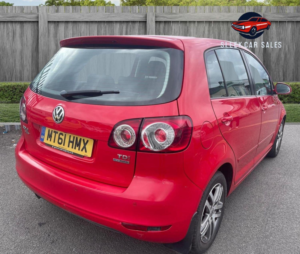 2012 Volkswagen Golf Plus 1.6 Tdi 105 Bluemotion Tech Se 5dr in Red — image 5