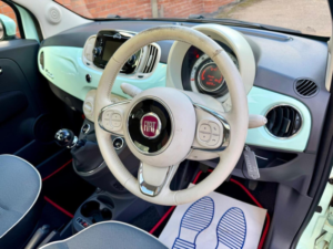 2015 Fiat 500 1.2 Lounge Euro 6 (s/s) 3dr in Green — image 3