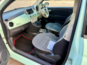 2015 Fiat 500 1.2 Lounge Euro 6 (s/s) 3dr in Green — image 5