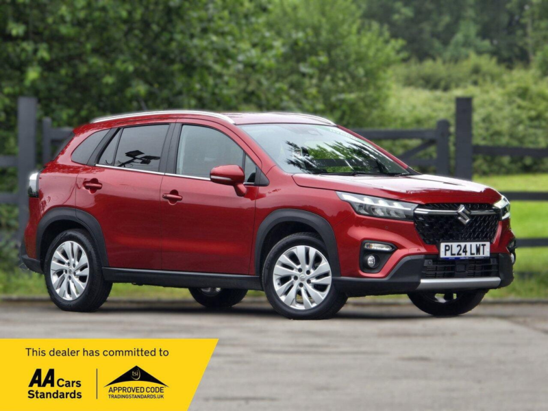 2024 Suzuki S-Cross 1.4 Boosterjet Mhev Motion SUV 5dr Petrol Hybrid Manual Euro 6 (s/s) (129 Ps) in Red — image 1