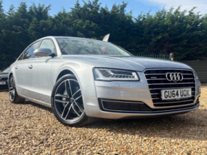 2014 Audi A8 3.0 Tdi V6 Sport Executive Tiptronic Quattro Euro 6 (s/s) 4dr Lwb in Silver — image 3