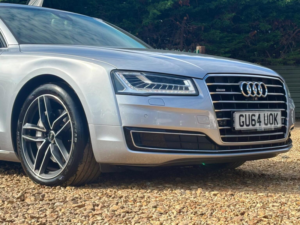 2014 Audi A8 3.0 Tdi V6 Sport Executive Tiptronic Quattro Euro 6 (s/s) 4dr Lwb in Silver — image 5