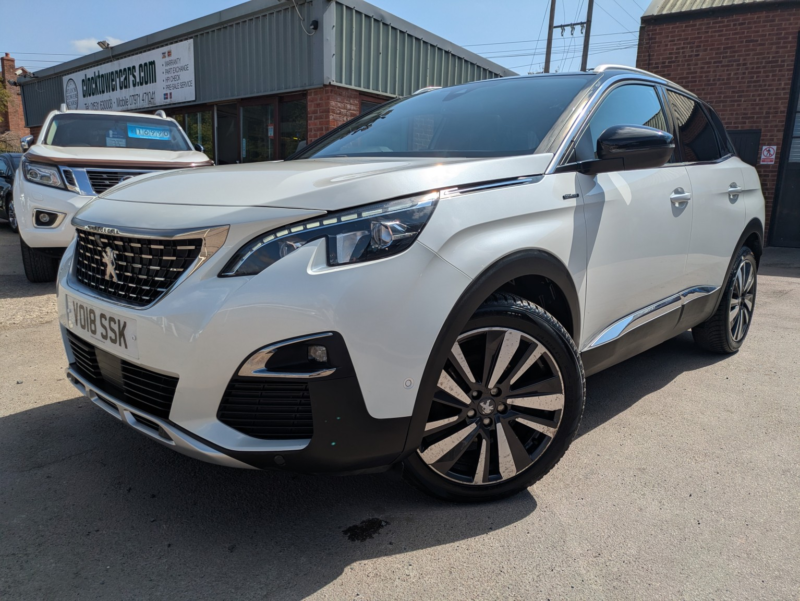 2018 Peugeot 3008 1.6 Bluehdi Gt Line Premium in White — image 1