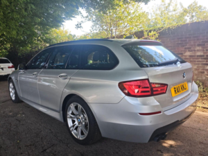 2011 BMW 5 Series M Sport 523i 2.5 6cyl Petrol Ulez Free in Grey — image 3