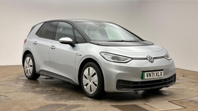 2021 Volkswagen Id.3 Pro Performance 58kwh Max Hatchback 5dr Electric Auto (204 Ps) in Silver — image 1