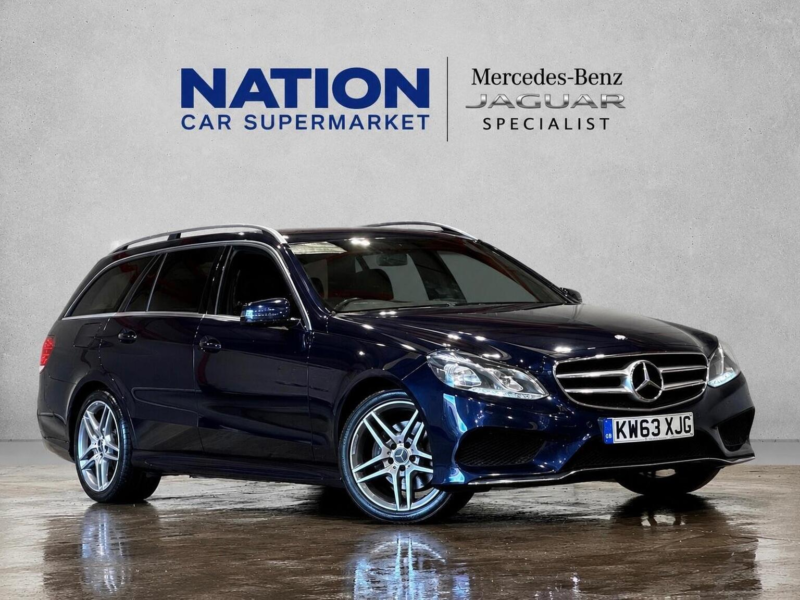 2014 Mercedes-Benz E Class 2.1 E220 Cdi Amg Sport G-Tronic+ Euro 5 (s/s) 5dr in Blue — image 1