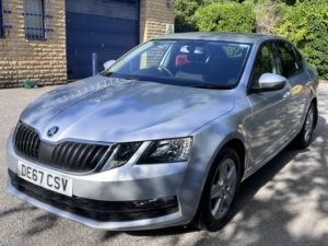 2018 Skoda Octavia 1.4 Tsi Se Hatchback 5dr Petrol DSG Euro 6 (s/s) (150 Ps) in Silver — image 2