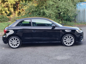2018 Audi A1 1.4 A1 S Line Nav Tfsi 3dr in Black — image 2
