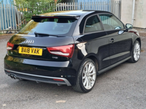 2018 Audi A1 1.4 A1 S Line Nav Tfsi 3dr in Black — image 4