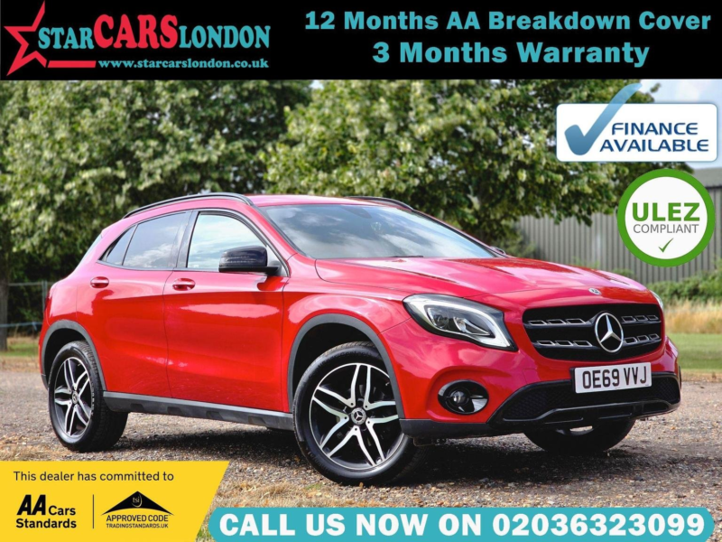 2019 Mercedes-Benz Gla 1.6 Gla180 Urban Edition 7g-Dct Euro 6 (s/s) 5dr in Red — image 1