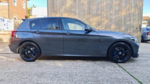 2018 BMW 1 Series 1.5 118i M Sport Shadow Edition Euro 6 (s/s) 5dr in Grey — image 5