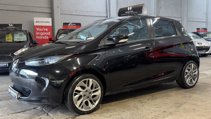 2013 Renault Zoe 22kwh Dynamique Intens Electric Automatic Black 5dr Low Tax+satnav+cruise in Black — image 1