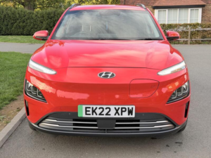 2021 Hyundai Kona 64kwh Premium Auto 5dr (10.5kw Charger) in Red — image 2
