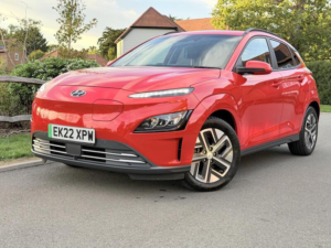 2021 Hyundai Kona 64kwh Premium Auto 5dr (10.5kw Charger) in Red — image 3
