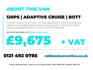 2022 Vauxhall Vivaro 1.5 Turbo D 2700 Dynamic in Grey — image 3