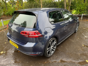 2014 Volkswagen Golf 2.0 Tdi Bluemotion Tech Gtd Hatchback 3dr Diesel Manual Euro 6 (s/s) (184 Ps) in Blue — image 4