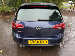 2014 Volkswagen Golf 2.0 Tdi Bluemotion Tech Gtd Hatchback 3dr Diesel Manual Euro 6 (s/s) (184 Ps) in Blue — image 5