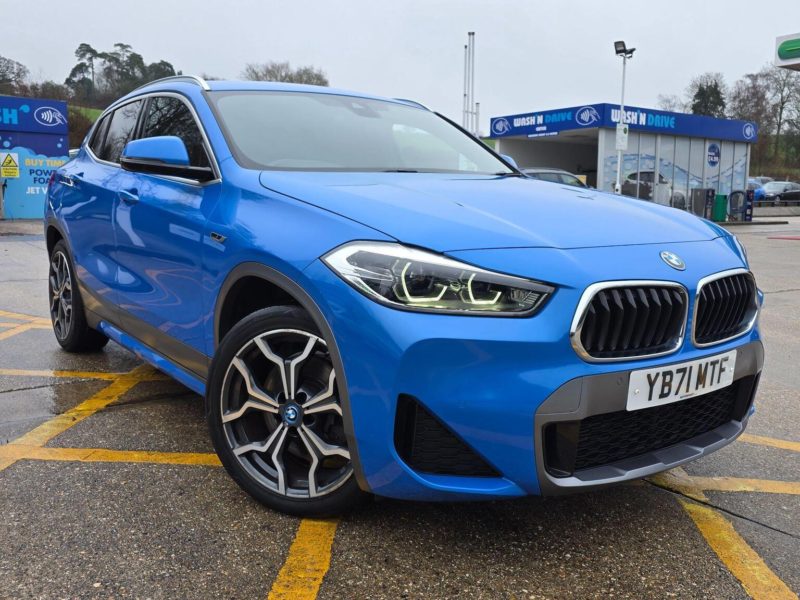 2021 BMW X2 1.5 25e 10kwh M Sport X Auto Xdrive Euro 6 (s/s) 5dr in Blue — image 1