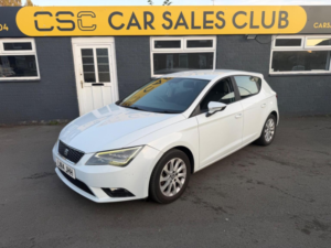 2014 SEAT Leon 1.4 Tsi Se Euro 5 (s/s) 5dr in White — image 2