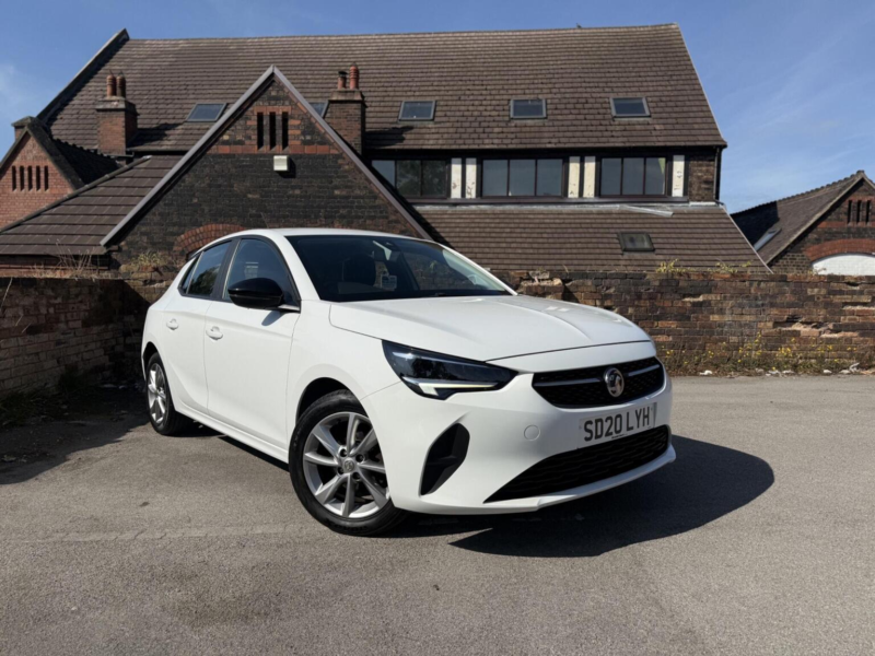2020 Vauxhall Corsa 1.2 Se Euro 6 5dr in White — image 1