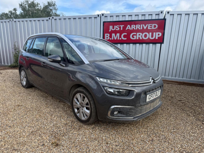 2017 Citroen Grand C4 Picasso 1.6 Bluehdi Feel Euro 6 (s/s) 5dr in Grey — image 1