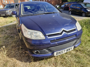 2007 Citroen C4 1.6 Hdi 16v Vtr+ in Blue — image 4