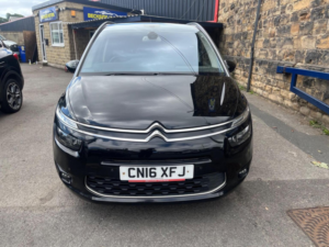 2016 Citroen Grand C4 Picasso 1.6 Bluehdi Exclusive+ Euro 6 (s/s) 5dr in Black — image 2