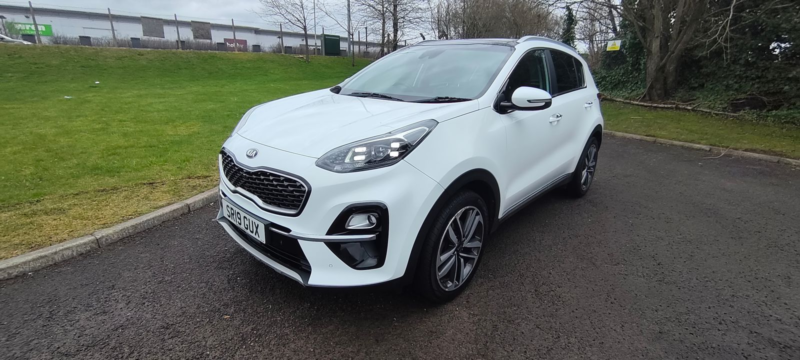 2019 Kia Sportage 1.6 Crdi 4 SUV 5dr Diesel Manual Euro 6 (s/s) (134 Bhp) in White — image 1