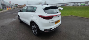 2019 Kia Sportage 1.6 Crdi 4 SUV 5dr Diesel Manual Euro 6 (s/s) (134 Bhp) in White — image 3