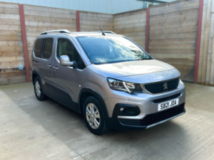 2021 Peugeot Rifter 3 SEAT Petrol Auto Wheelchair Accessible Disabled Access Vehicle Wav in Grey — image 3