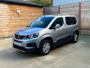 2021 Peugeot Rifter 3 SEAT Petrol Auto Wheelchair Accessible Disabled Access Vehicle Wav in Grey — image 5