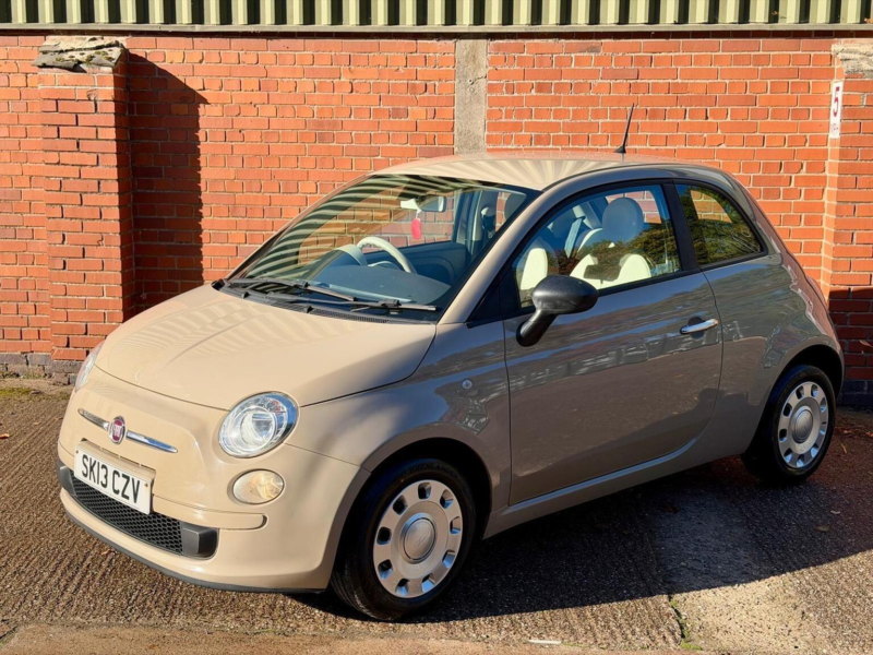 2013 Fiat 500 1.2 Pop Euro 4 3dr in Beige — image 1