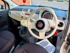 2013 Fiat 500 1.2 Pop Euro 4 3dr in Beige — image 6